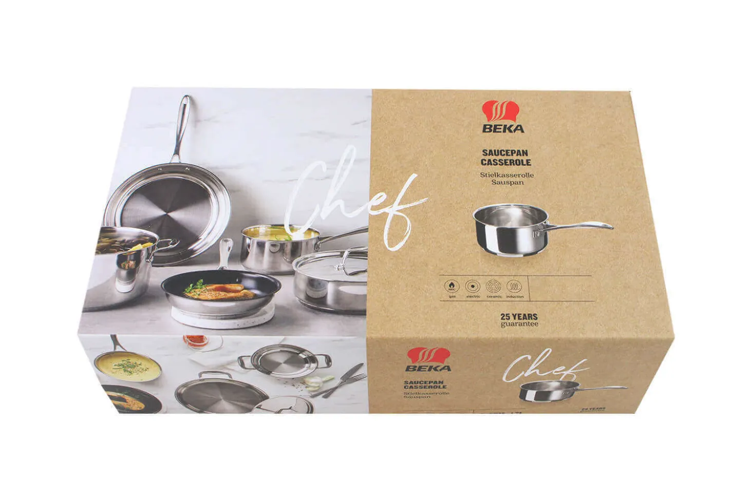 Casserole Beka Chef en inox