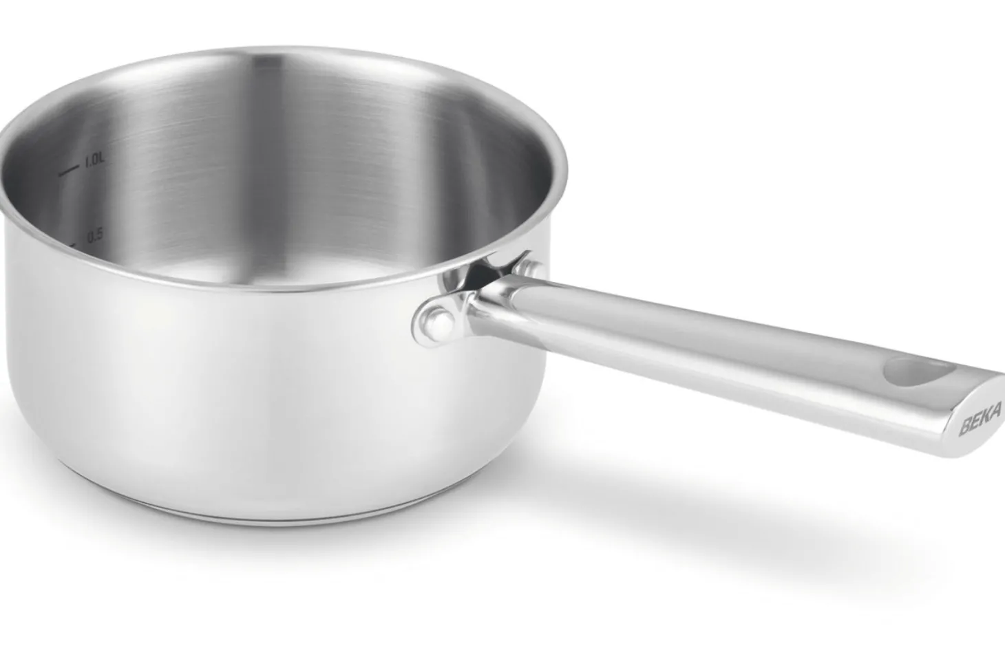 Casserole Beka Cicla avec bord verseur en inox 16cm