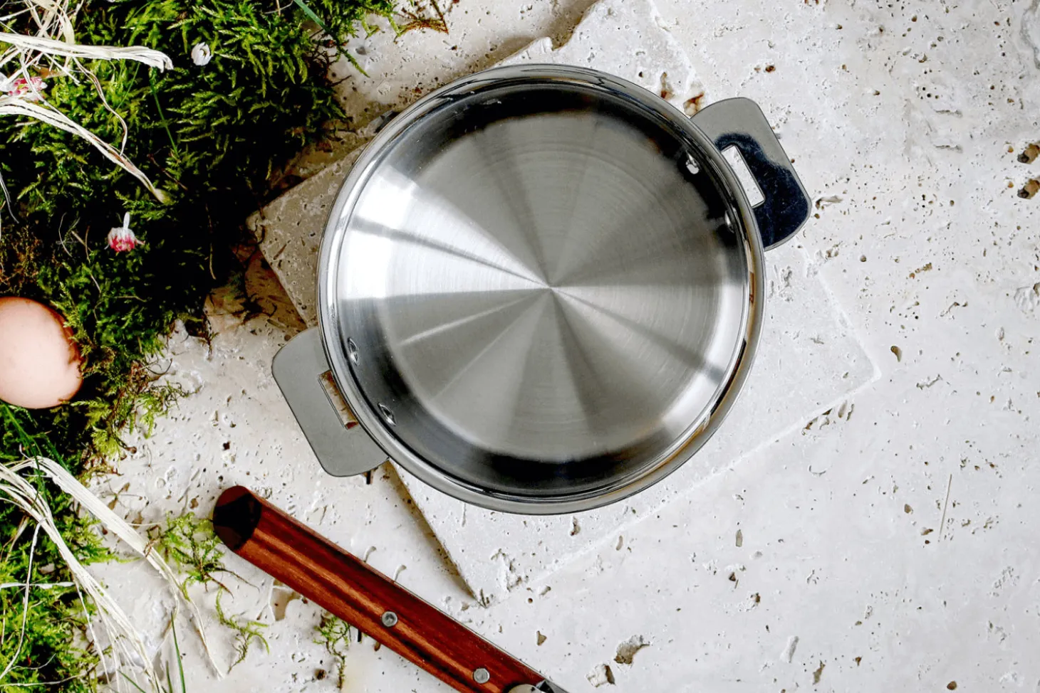 Casserole Cristel Casteline amovible en inox 5 plis