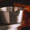 Casserole Cristel 1826 en acier inoxydable 18/10 brossé