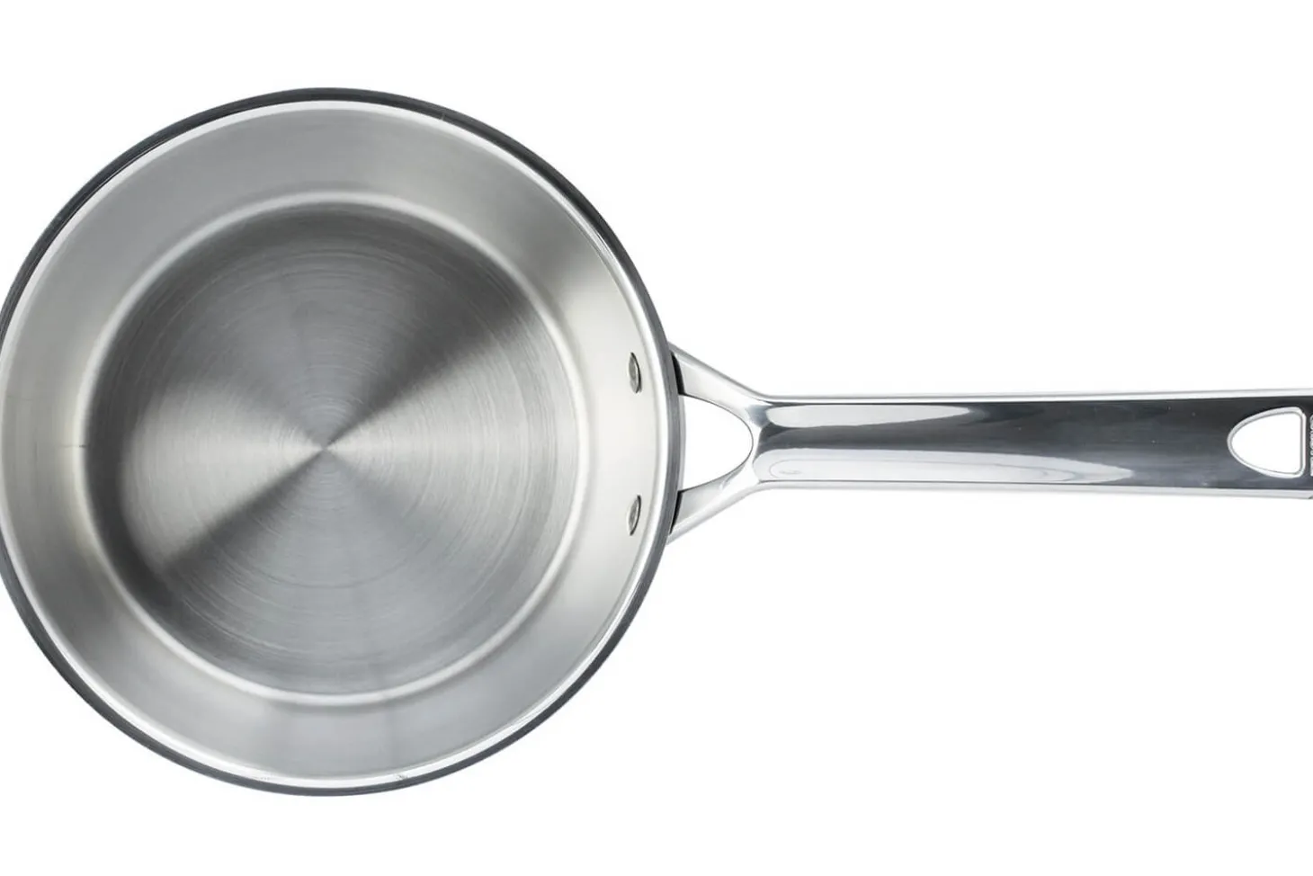 Casserole Cristel 1826 en acier inoxydable 18/10 brossé