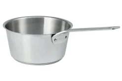 Casserole Cristel 1826 en acier inoxydable 18/10 brossé