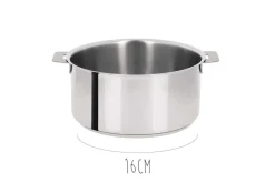 Casserole Cristel Mutine Amovible en inox