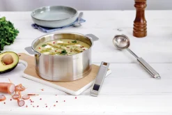 Casserole Cristel Strate Amovible en acier inox 18/10