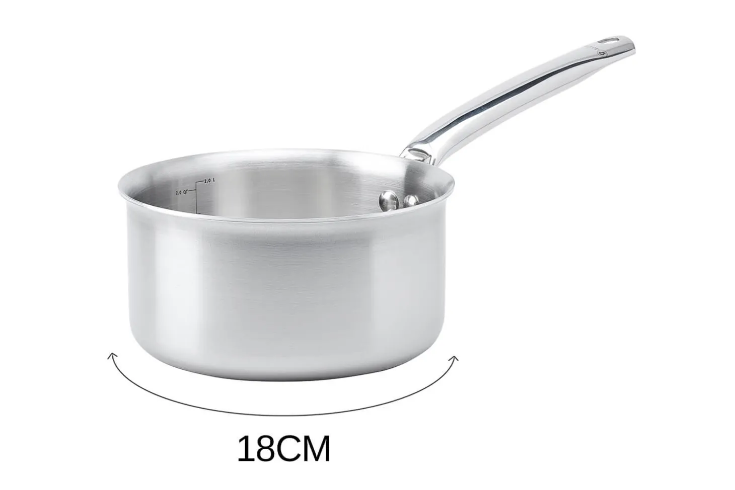 Casserole De Buyer Alchimy en inox 18/10 multicouches 3 plis