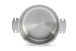 Casserole De Buyer Alchimy Loqy amovible en inox 18/10 multicouches