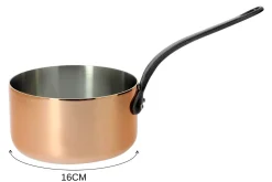 Casserole en cuivre De Buyer Inocuivre poignée en fonte d'acier
