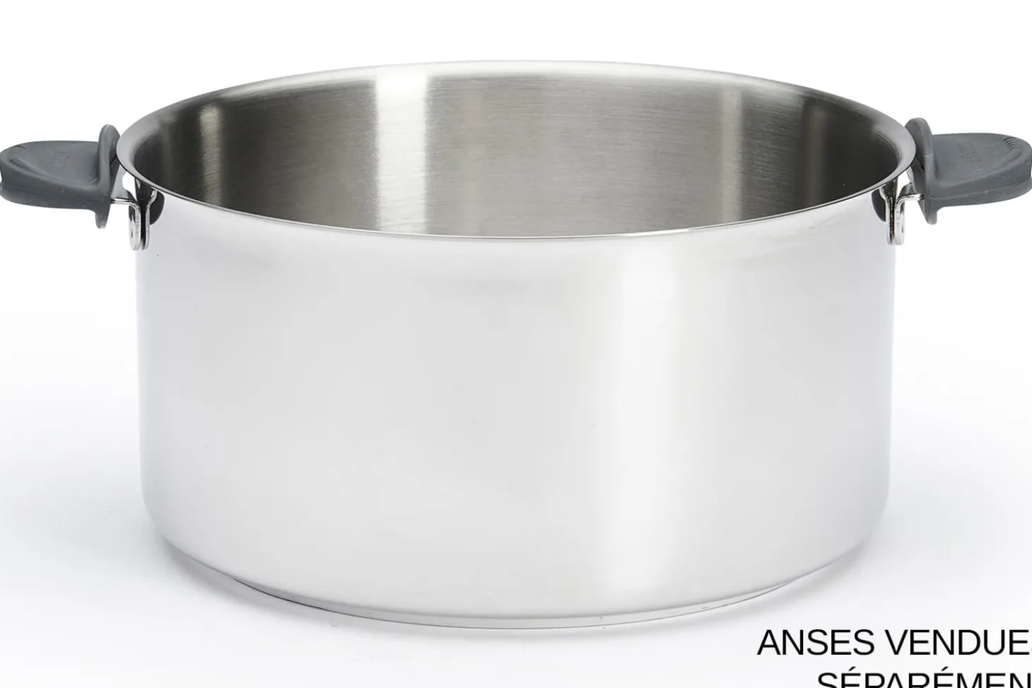 Casserole/faitout De Buyer Milady Twisty en acier inoxydable