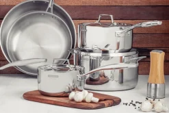 Casserole Tramontina Grano 1,7L en inox triple couche 16cm