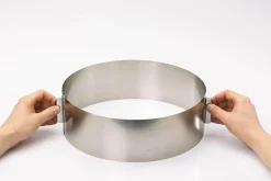 Cercle à gâteaux extensible Gefu Tondo XXL hauteur 10cm