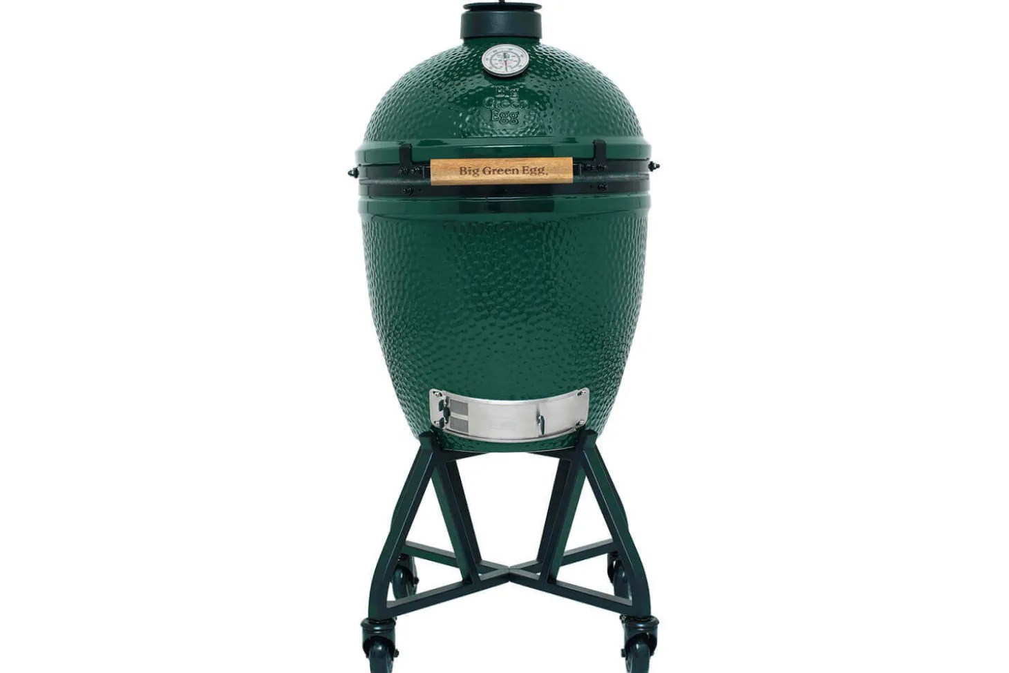 Chariot à roulettes avec poignée intégrée pour barbecue Big Green Egg Large