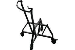 Chariot à roulettes avec poignée intégrée pour barbecue Big Green Egg 2XL
