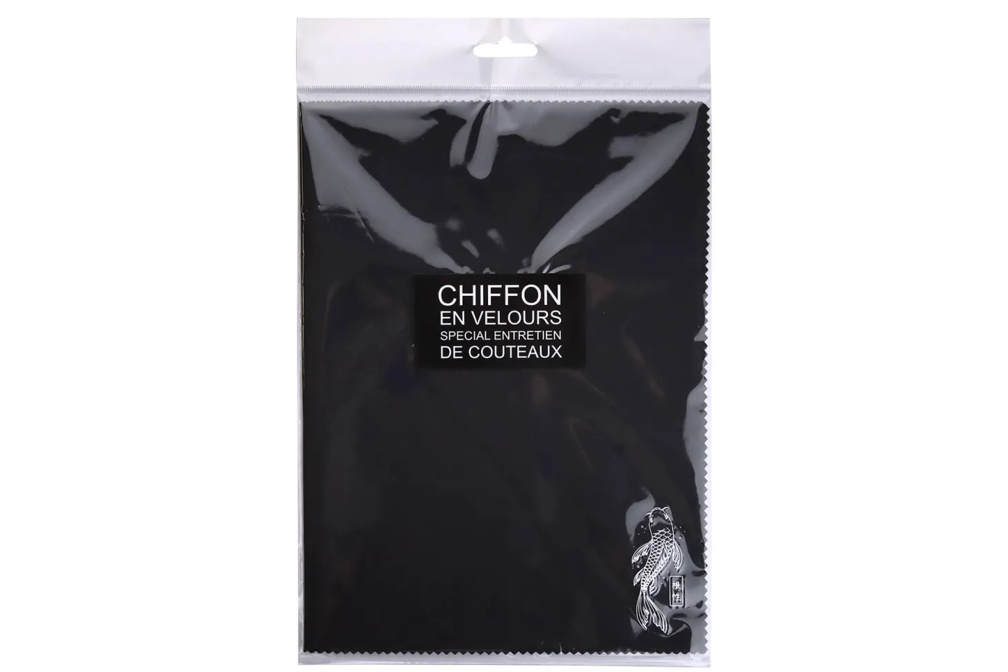 Chiffon microfibre pour nettoyer vos couteaux de cuisine