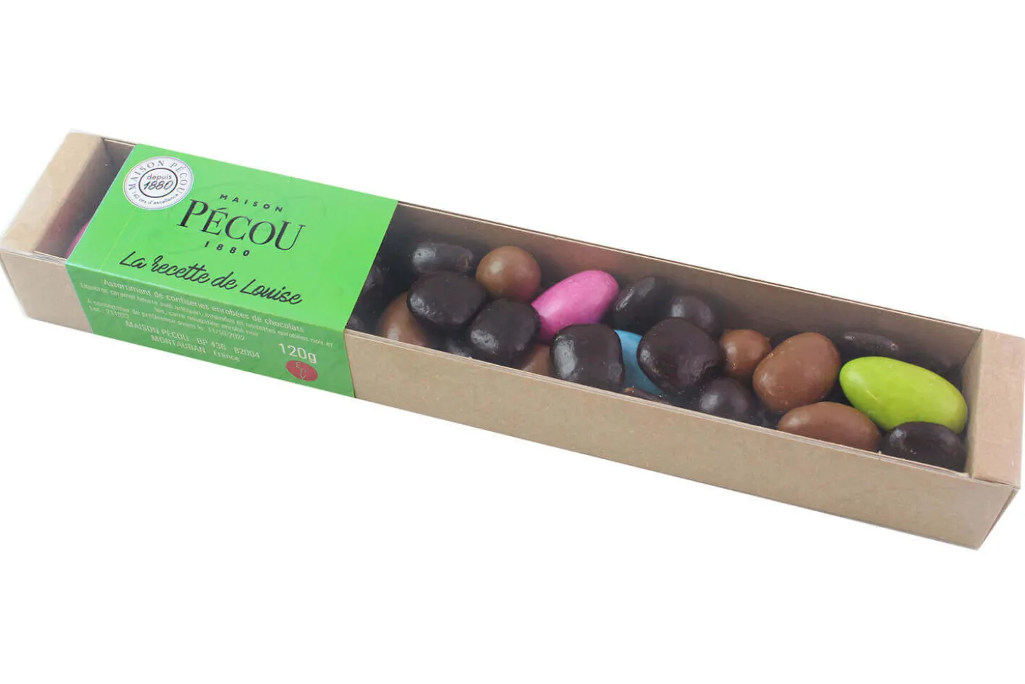 Chocolats Pécou La Recette de Louise - assortiment de friandises