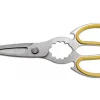 Ciseaux de cuisine Ambrogio Sanelli 21cm acier inoxydable manche jaune