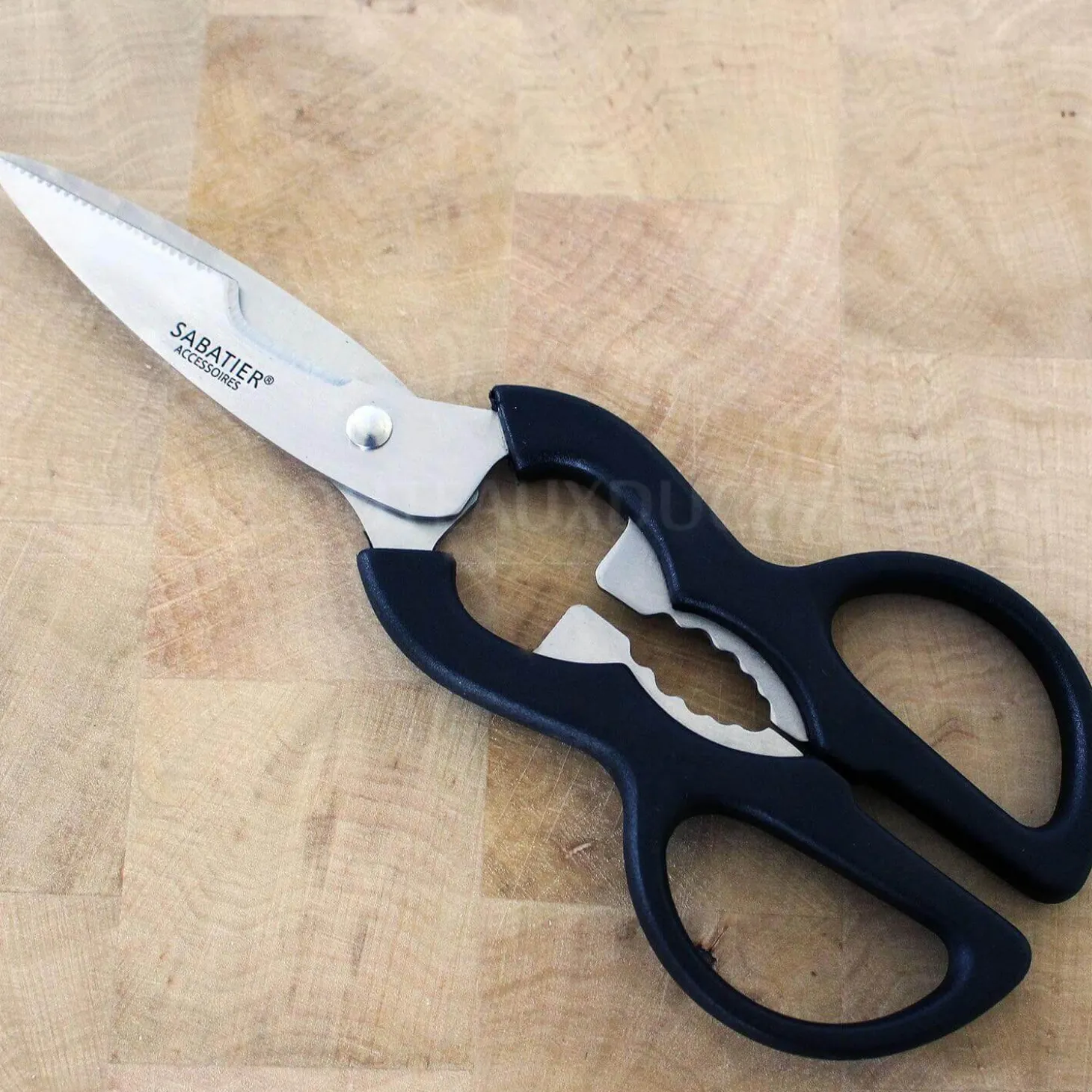 Ciseaux de cuisine Sabatier multi-usages manches ergonomiques