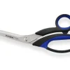 Ciseaux de cuisine Wasa Solingen 20cm acier inoxydable manche noir et bleu