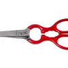 Ciseaux de cuisine Wüsthof 21cm en acier inoxydable rouge