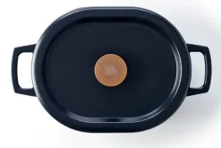 Cocotte ovale Beka Nori en fonte émaillée 31cm