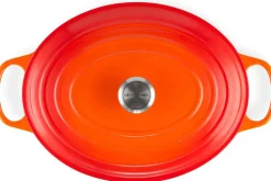 Cocotte ovale en fonte émaillée Le Creuset Signature 33cm Volcanique