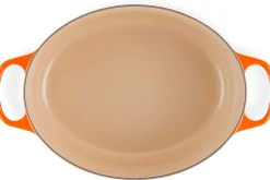Cocotte ovale en fonte émaillée Le Creuset Signature 33cm Volcanique