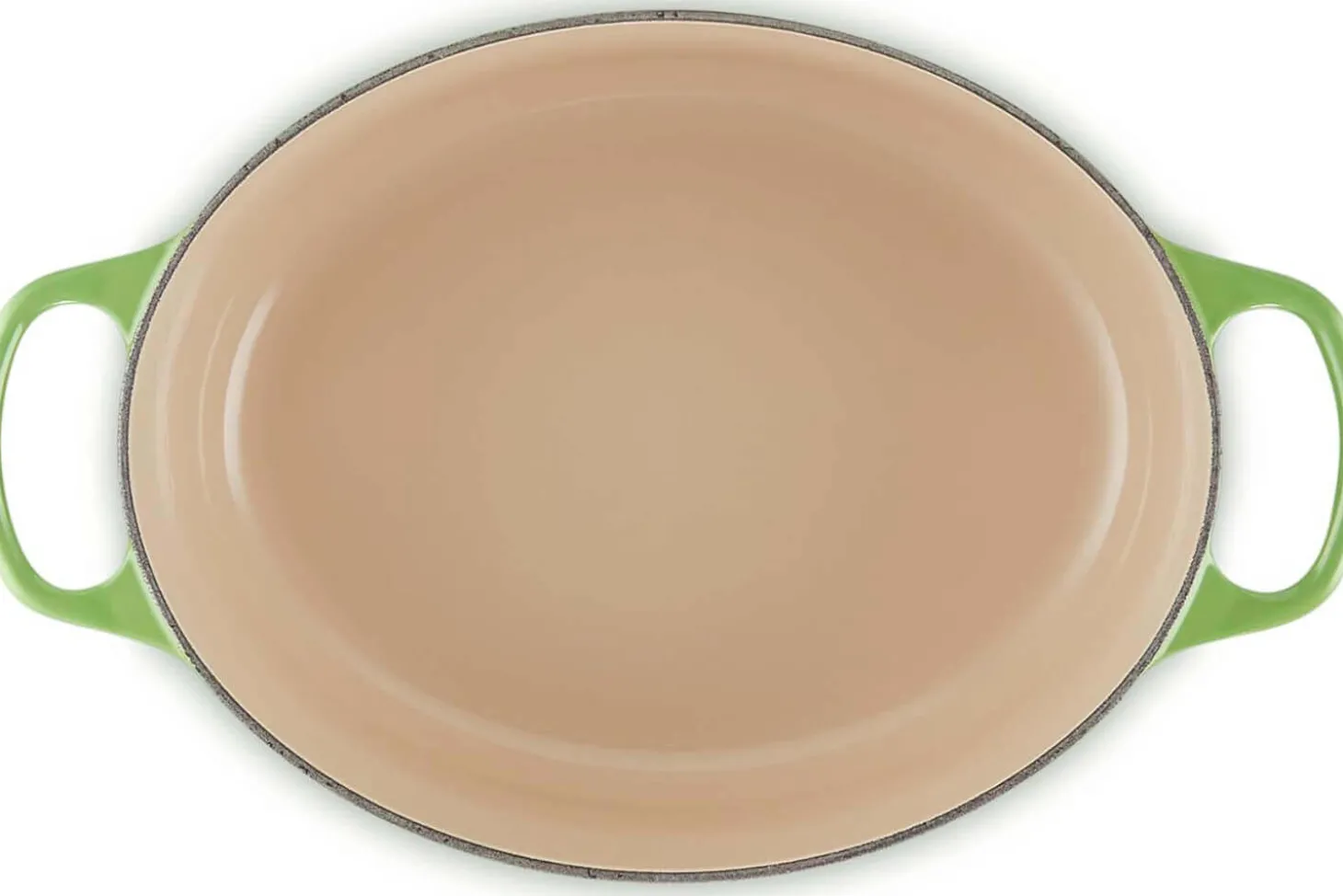 Cocotte ovale en fonte émaillée Le Creuset Signature 29cm Bambou