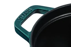 Cocotte ovale Staub en fonte émaillée La Mer