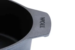 Cocotte ovale Woll Diamond Lite en fonte d'aluminium + anses amovibles polymère