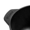 Cocotte à riz et légumineuses Staub Gohan en fonte émaillée noir mat