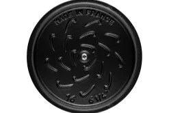 Cocotte à riz et légumineuses Staub Gohan en fonte émaillée noir mat