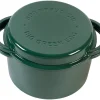 Cocotte ronde en fonte 4L pour Big Green Egg Large, XLarge, 2XLarge 23cm