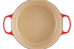 Cocotte ronde en fonte émaillée Le Creuset Signature 24cm Cerise