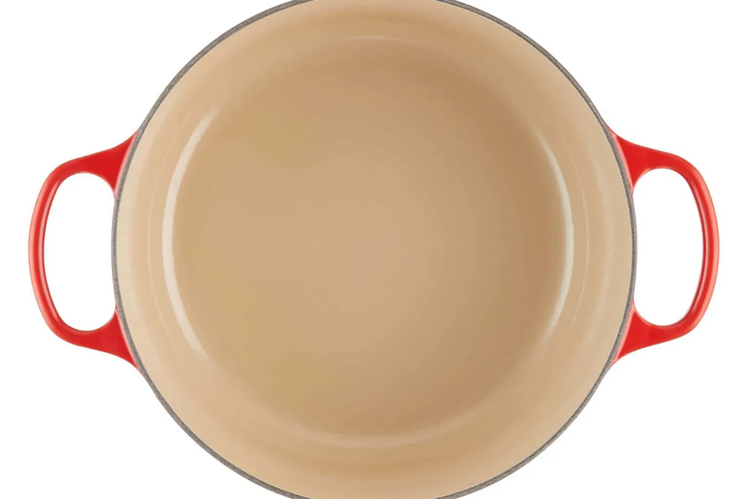 Cocotte ronde en fonte émaillée Le Creuset Signature 24cm Cerise