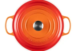 Cocotte ronde en fonte émaillée Le Creuset Signature 28cm Volcanique