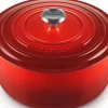 Cocotte ronde en fonte émaillée Le Creuset Signature 28cm Cerise