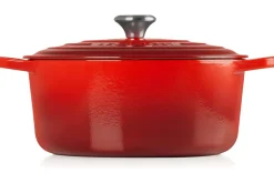 Cocotte ronde en fonte émaillée Le Creuset Signature 28cm Cerise