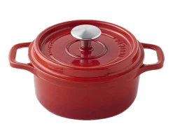 Cocotte ronde Invicta en fonte émaillée 18cm