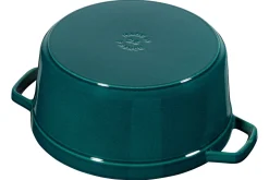 Cocotte ronde Staub en fonte émaillée La Mer