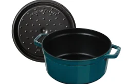 Cocotte ronde Staub en fonte émaillée La Mer