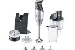 Coffret Bamix SuperBox Argent - Bamix Swissline + SliceSy et accessoires