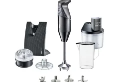 Coffret Bamix SuperBox Noir - Bamix Swissline + SliceSy et accessoires