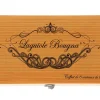 Coffret cadeau de 6 couteaux de table Laguiole Bougna manches en bois