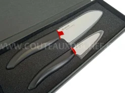 Coffret cadeau KYOCERA 2 couteaux céramique haut-de-gamme