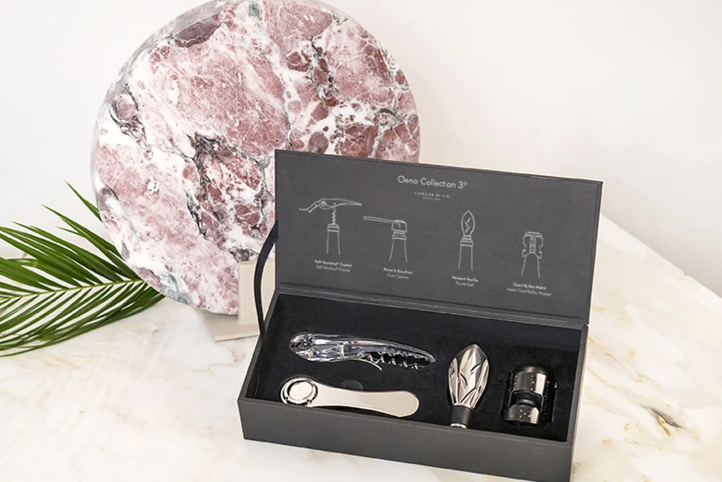 Coffret cadeau oenologue L'Atelier du vin Oeno Collection 3 - 4 pièces