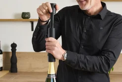 Coffret cadeau Peugeot Pop'n'Preserve tire-bouchon sommelier + pompe de conservation + 2 bouchons
