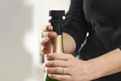 Coffret cadeau Peugeot Pop'n'Preserve tire-bouchon sommelier + pompe de conservation + 2 bouchons