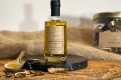 Coffret cadeau truffes Plantin 2 huiles d'olive extra vierge : truffe blanche et truffe noire