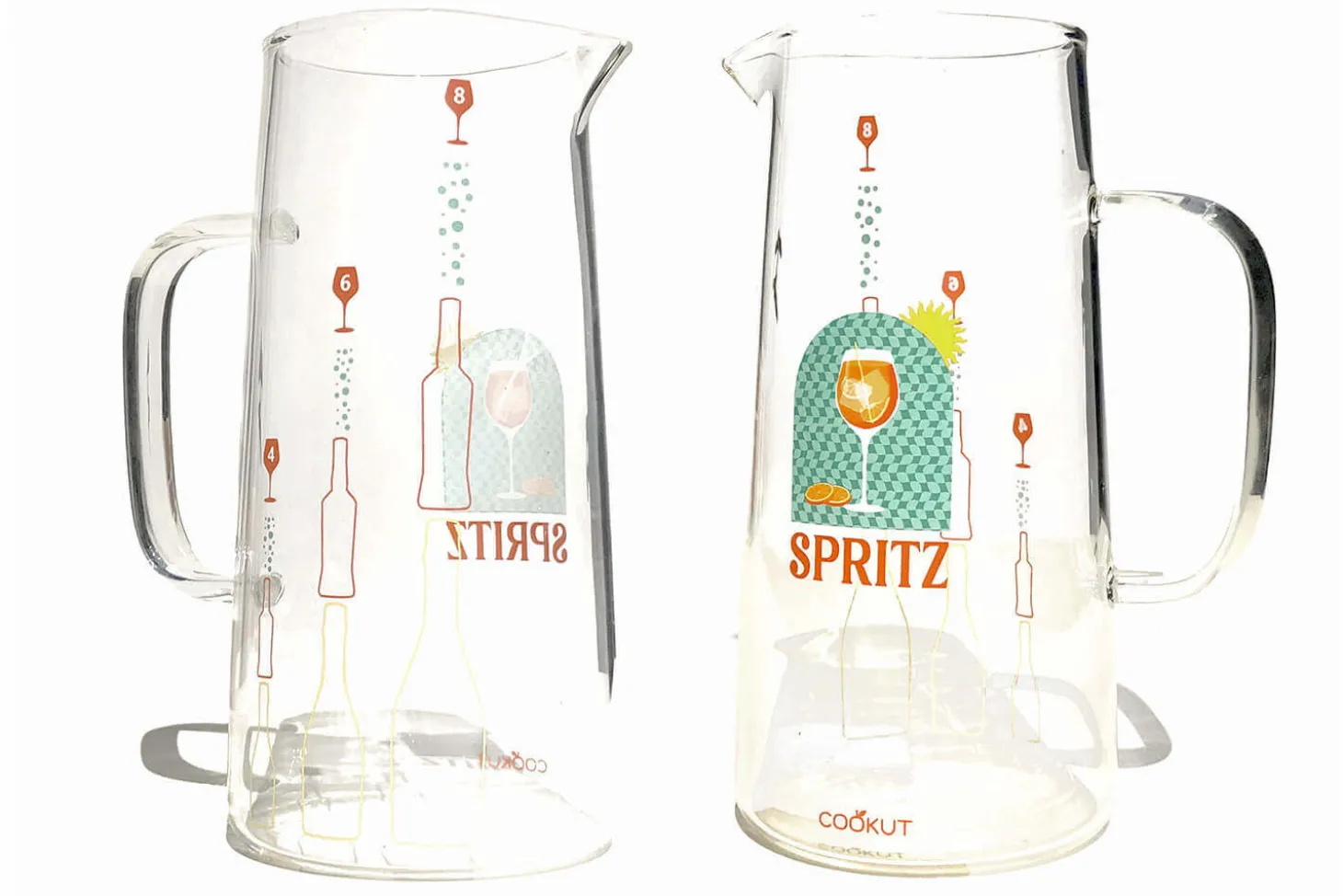 Coffret carafe à spritz Cookut Spritz 1L + 8 recettes incluses