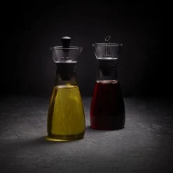 Coffret Cole & Mason Classic huilier et vinaigrier en verre
