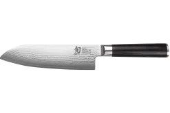 Coffret 1 couteau santoku Kai Shun Classic 18cm + 1 planche en bois KAI offerte